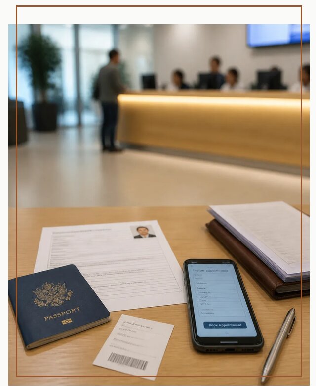Запись в визовый центр в Архангельске для подачи документов