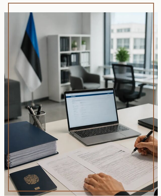 Оформление ВНЖ в Эстонии для переезда и легального проживания в Архангельске