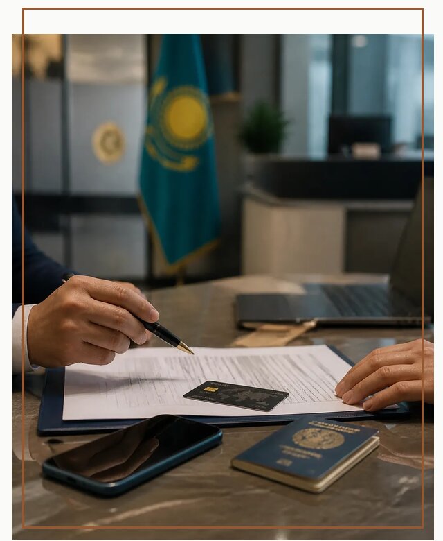 Открытие счета и банковской карты в Казахстане в Архангельске